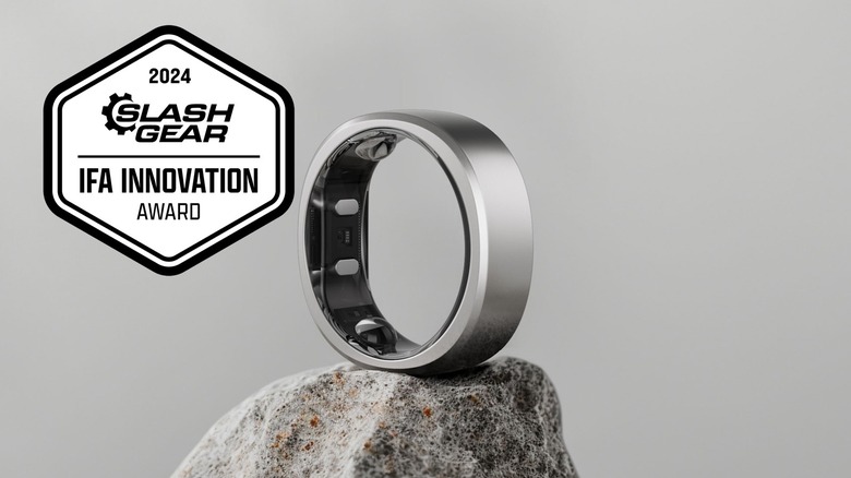 Close-up of the RingConn Gen 2 smart ring showing its compact and premium finish.