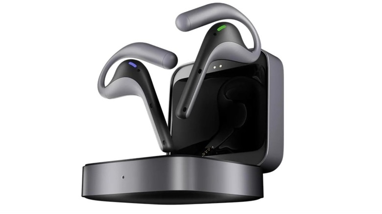 Timekettle W4 Pro translation earbuds in a sleek charging case.