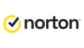 Norton 360 with LifeLock branding and digital security dashboard illustration.