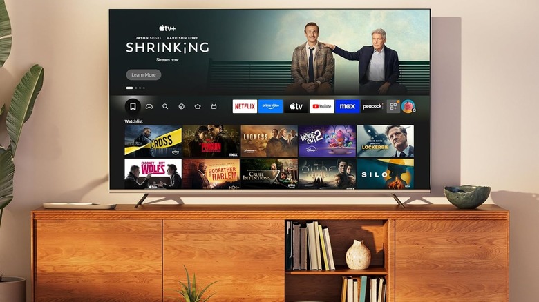 The Hisense 65-inch QD7QF 4K QLED television against a neutral background.